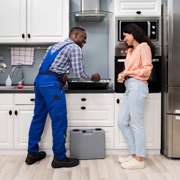 can you provide an estimate for cooktop repair before beginning any work in Farmington ME